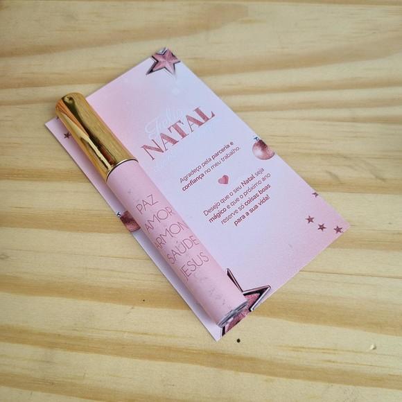 Lip Gloss Labial Personalizado Natal