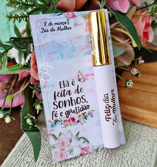 Lip Gloss Labial Personalizado para Empresas Dia da Mulher