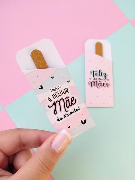 Lixa de Unha Personalizado - Dia das Mães