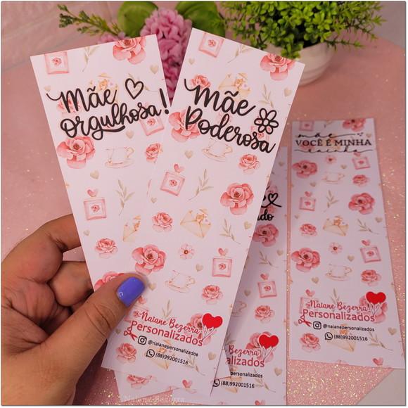 Marca Pagina Personalizado Dia das Mães