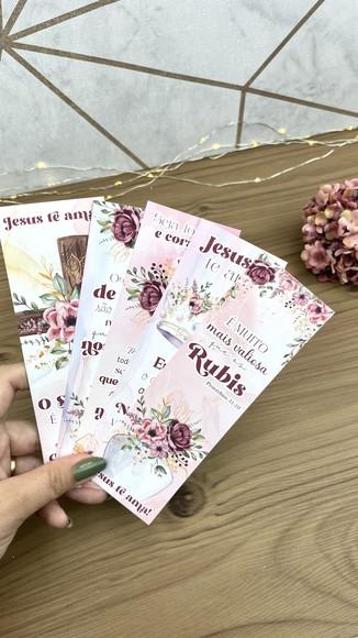 Marca Pagina Personalizado Mulher Virtuosa
