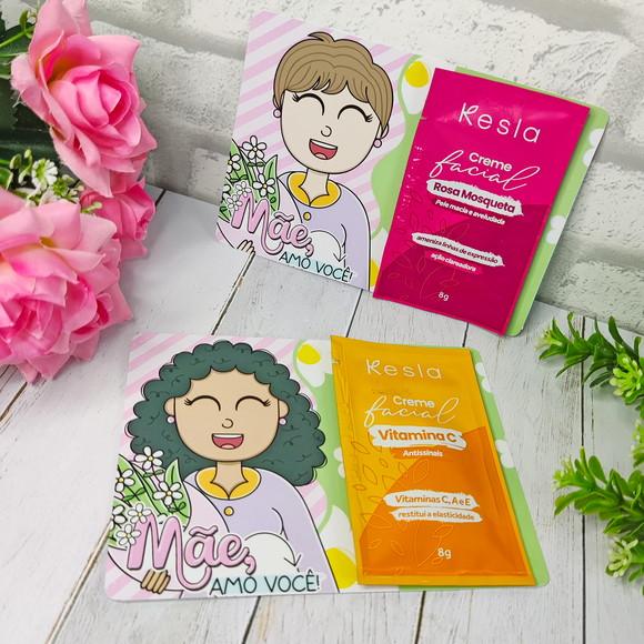 Máscara Skin Care + Card Dia das Mães