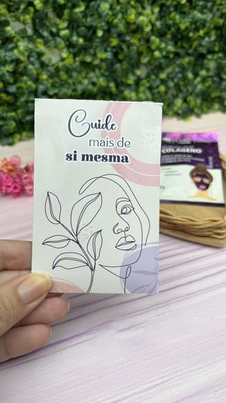 Máscara Skin Care + Card Dia das Mulheres