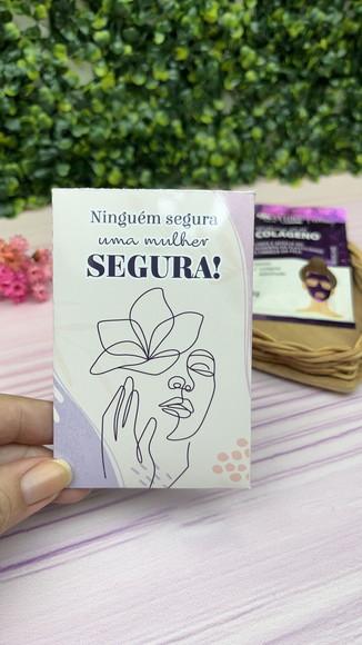 Máscara Skin Care + Card Dia das Mulheres
