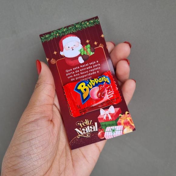 Mimo Card de Natal com Bubbaloo