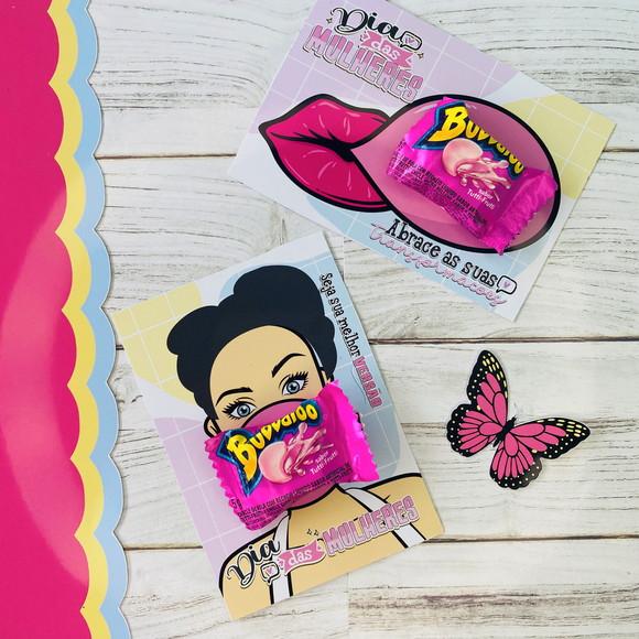Mimo Card de Dia das Mulheres com Bubbaloo
