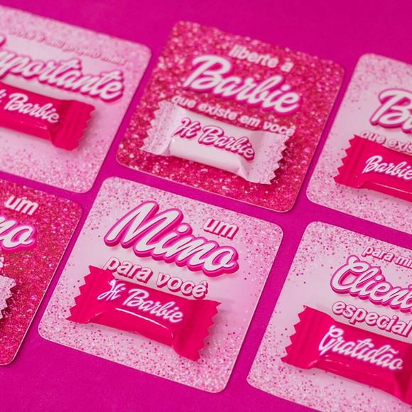 Mimo da Barbie Bala + Tag Personalizada para Clientes