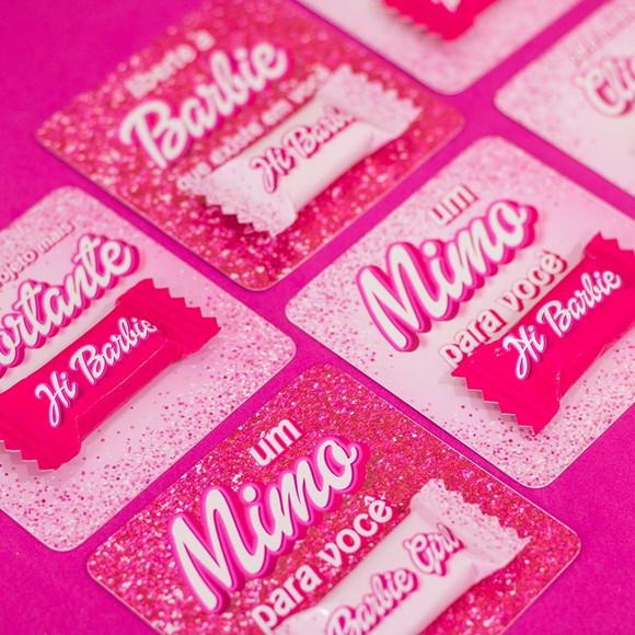 Mimo da Barbie Bala + Tag Personalizada para Clientes