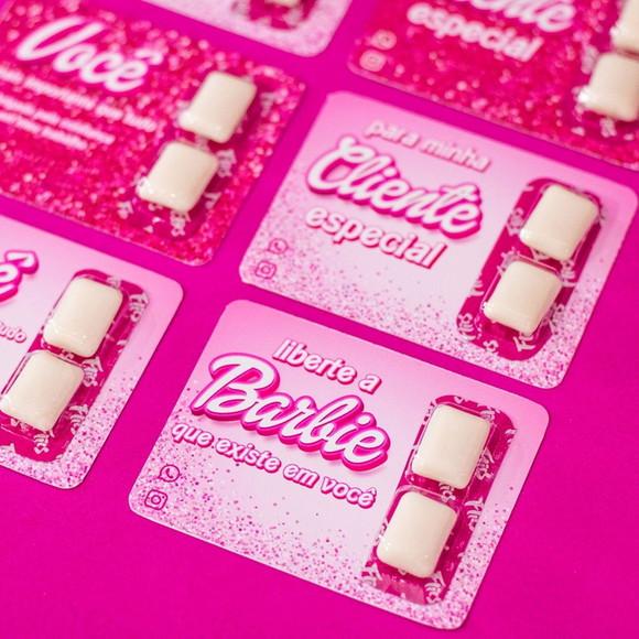 Mimo da Barbie Flicks + Tag Personalizada para Clientes