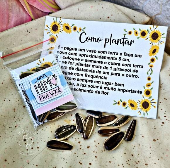 Mimo para Cliente Semente de Girassol