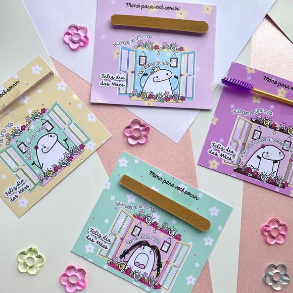 Mini Lixa de Unha Personalizado - Dia das Mães