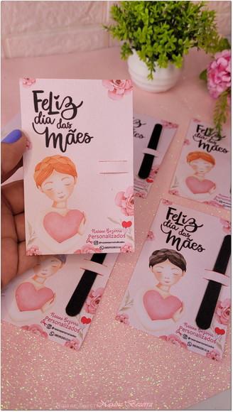 Mini Lixa de Unha Personalizado - Dia das Mães