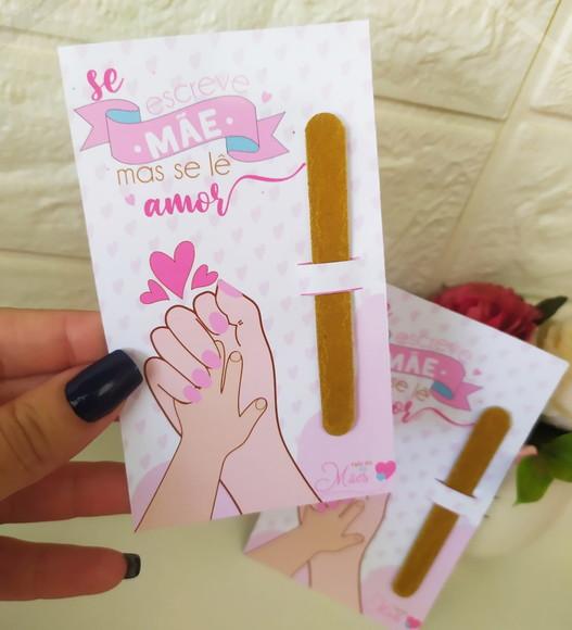 Mini Lixa de Unha Personalizado - Dia das Mães