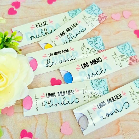 Mini Lixa de Unha Personalizado - Dia das Mulheres