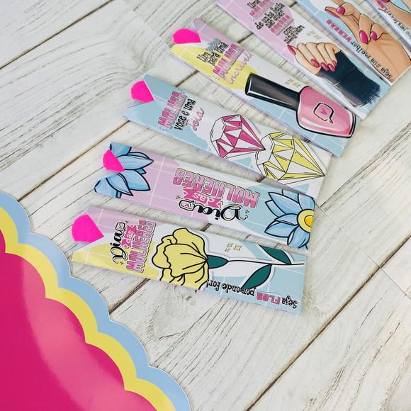 Mini Lixa de Unha Personalizado - Dia das Mulheres