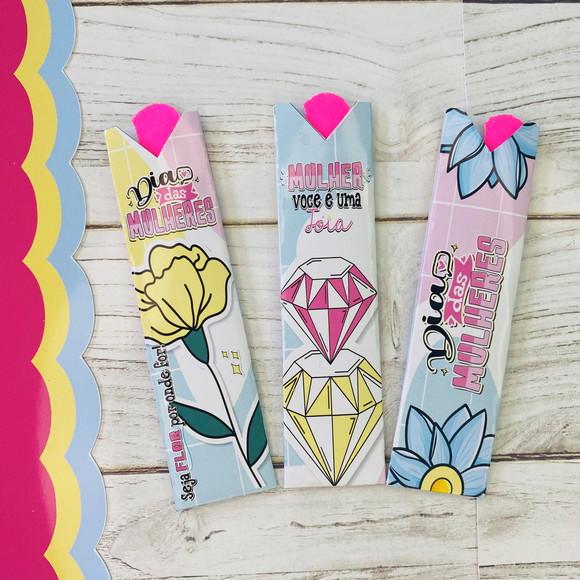Mini Lixa de Unha Personalizado - Dia das Mulheres