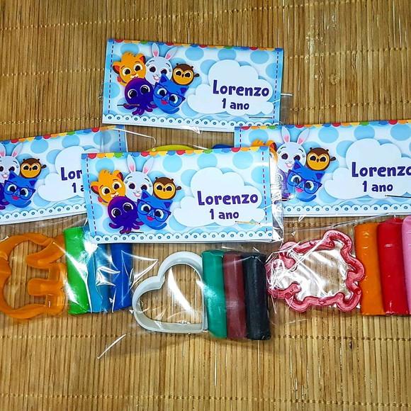Mini Massinha Personalizada - Bolofofos Menino