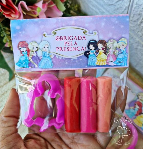 Mini Massinha Personalizada - Princesas