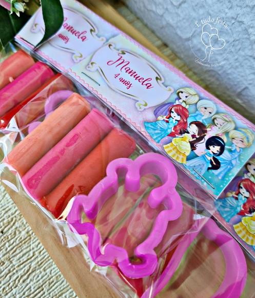 Mini Massinha Personalizada - Princesas