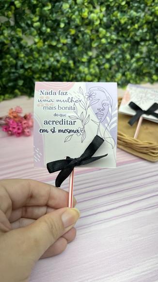 Pirulito Personalizado- Dia das Mulheres
