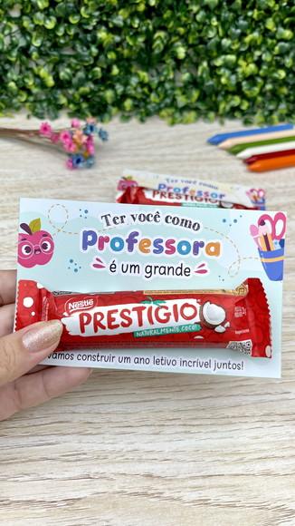 Prestigio Personalizadas com Cartão - Volta as Aulas