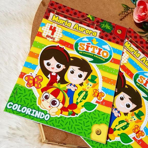 Revista de Colorir Sítio do Pica Pau Amarelo