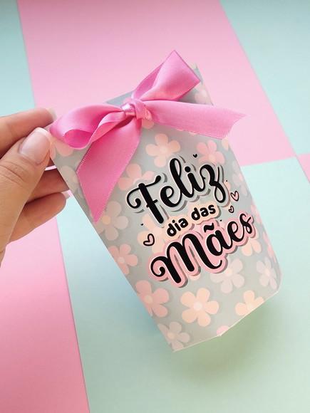 Saco Metalizado Zip Lock Personalizado Dia das Mães