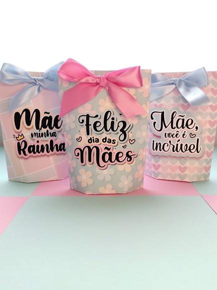 Saco Metalizado Zip Lock Personalizado Dia das Mães