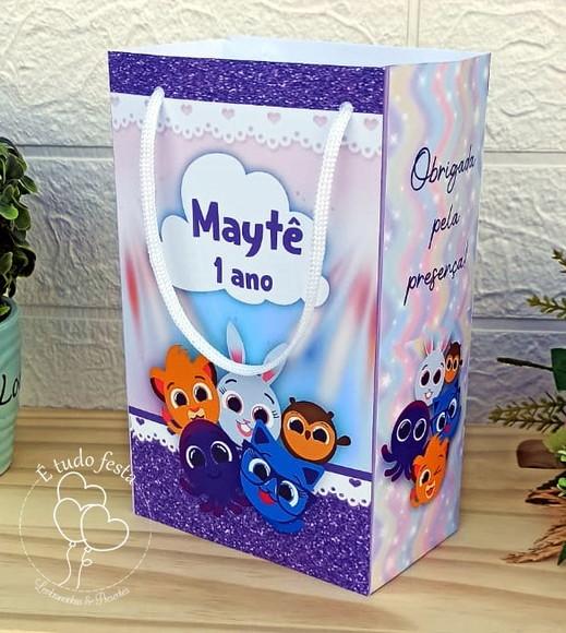 Sacolinha Personalizada - Bolofofos Menina