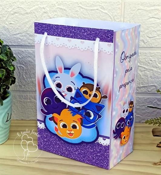 Sacolinha Personalizada - Bolofofos Menina