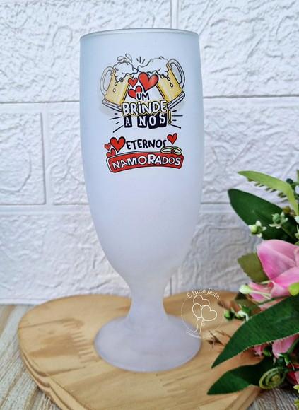 Taça de Vidro Personalizada com Nome