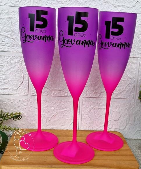 Taça Gin Personalizada 15 Anos