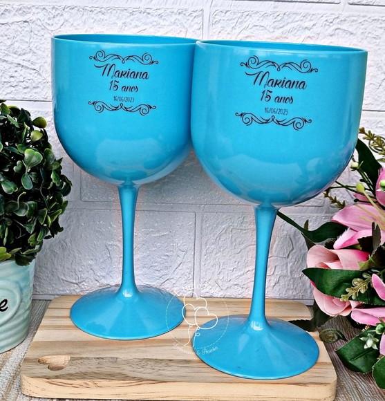 Taça Gin Personalizada 15 Anos