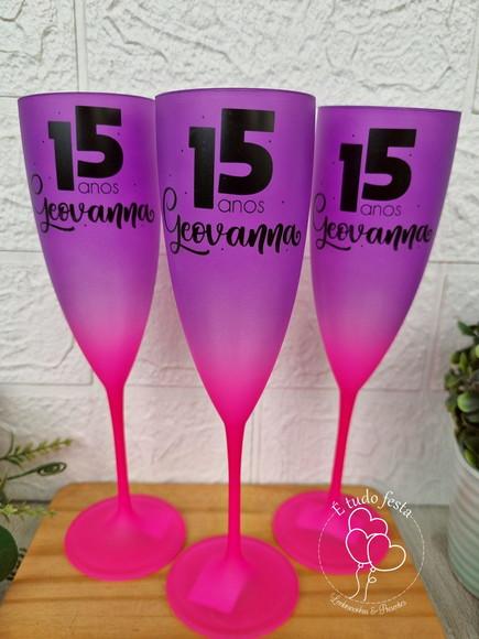 Taça Gin Personalizada 15 Anos