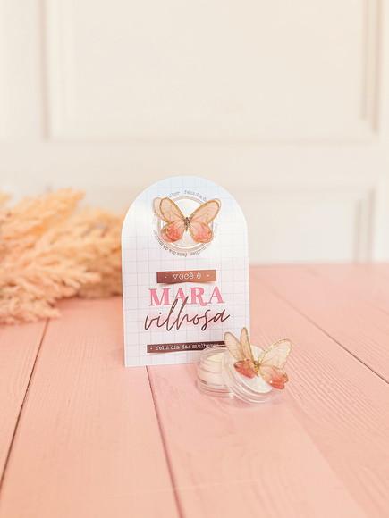 Tag + Moeda de Chocolate Personalizada - Dia da Mulher