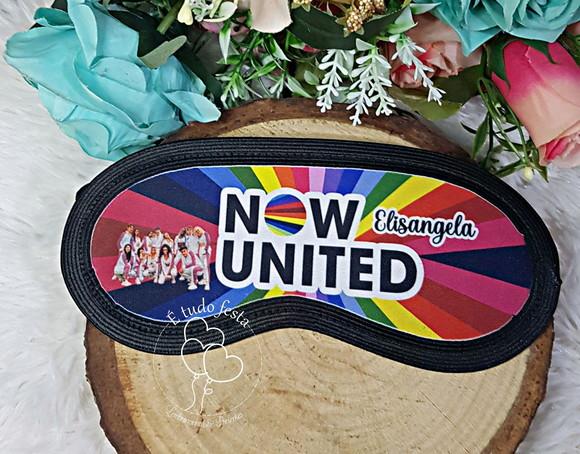 Tapa Olhos Personalizada - Banda Now United