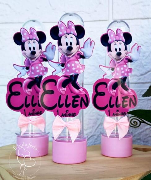 Tubete Minnie Mouse Rosa