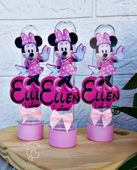 Tubete Minnie Mouse Rosa