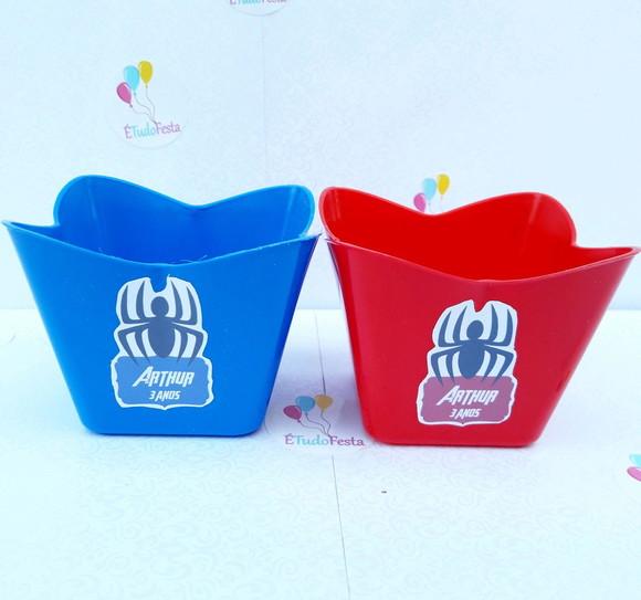 Cachepô personalizado Homem Aranha