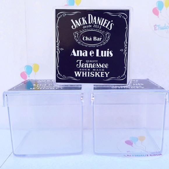 Caixinha personalizada Jack Daniel's Whiskey
