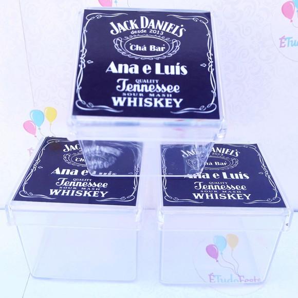 Caixinha personalizada Jack Daniel's Whiskey