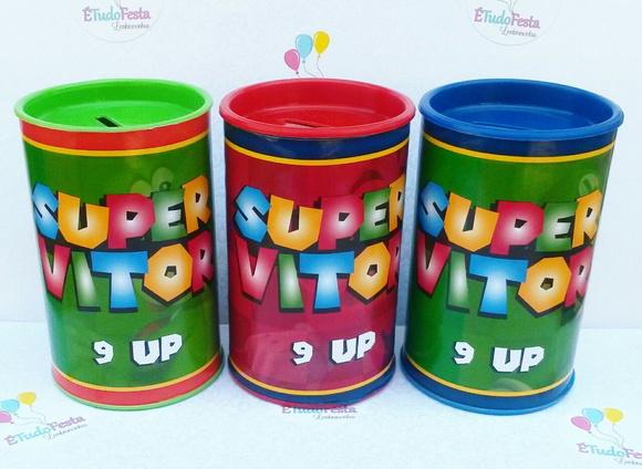 Cofrinho personalizado - Super Mário