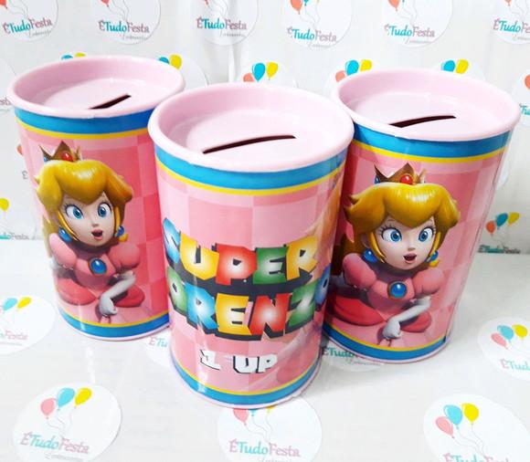 Cofrinho personalizado princesa Peach