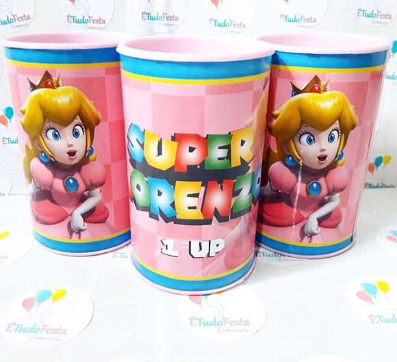 Cofrinho personalizado princesa Peach
