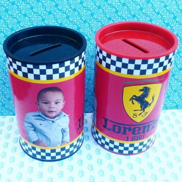 Cofrinho personalizado Ferrari