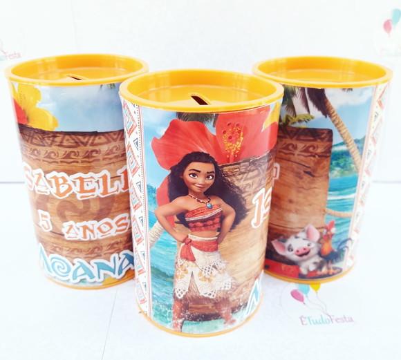 Cofrinho princesa Moana