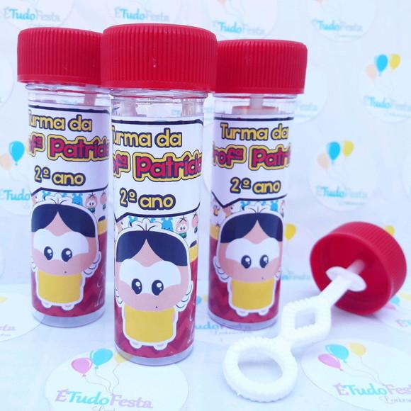 Frasco bolinha de sabão personalizado Magali Toy