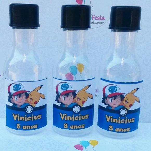 Garrafinha personalizada - Pokemon