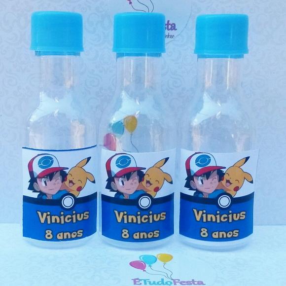 Garrafinha personalizada - Pokemon