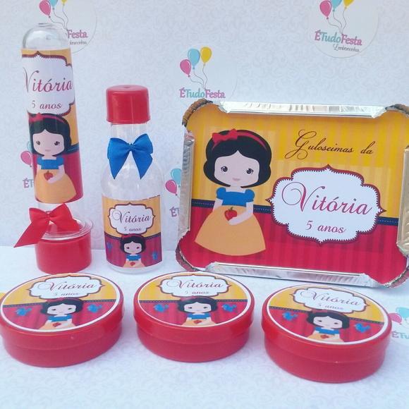 Kit festa infantil - Branca de Neve Baby